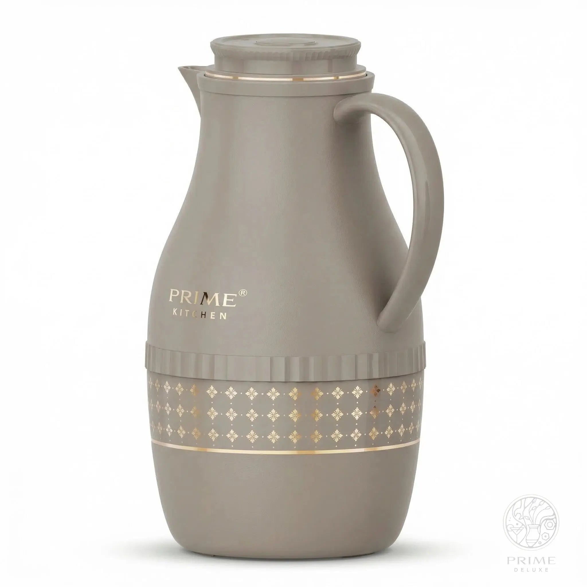 Prime Kitchen Premium Thermo Teekanne 2L – Teefilter für losen Tee, 12h heiß & 24h kalt Prime Deluxe GmbH