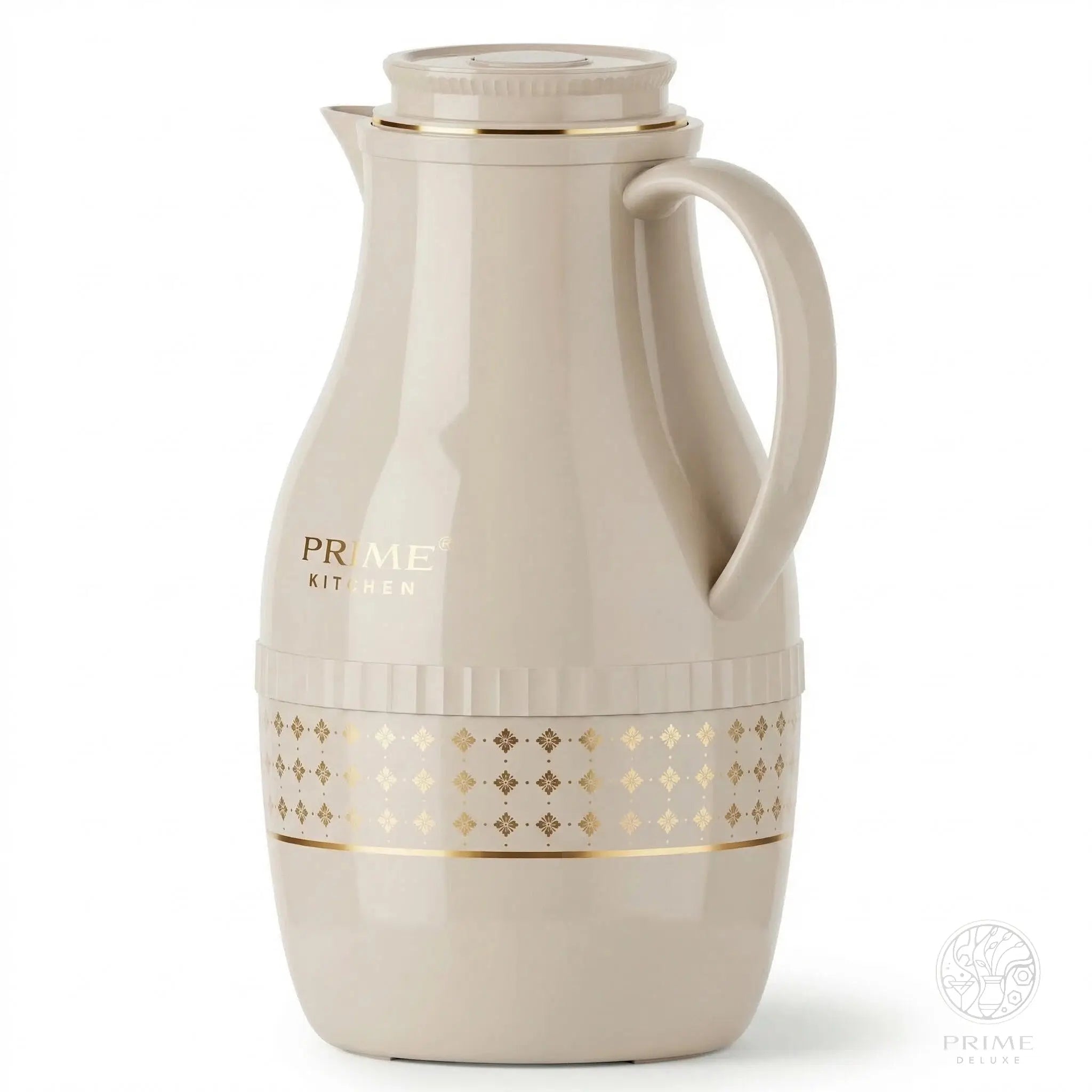 Prime Kitchen Premium Thermo Teekanne 2L – Teefilter für losen Tee, 12h heiß & 24h kalt Prime Deluxe GmbH