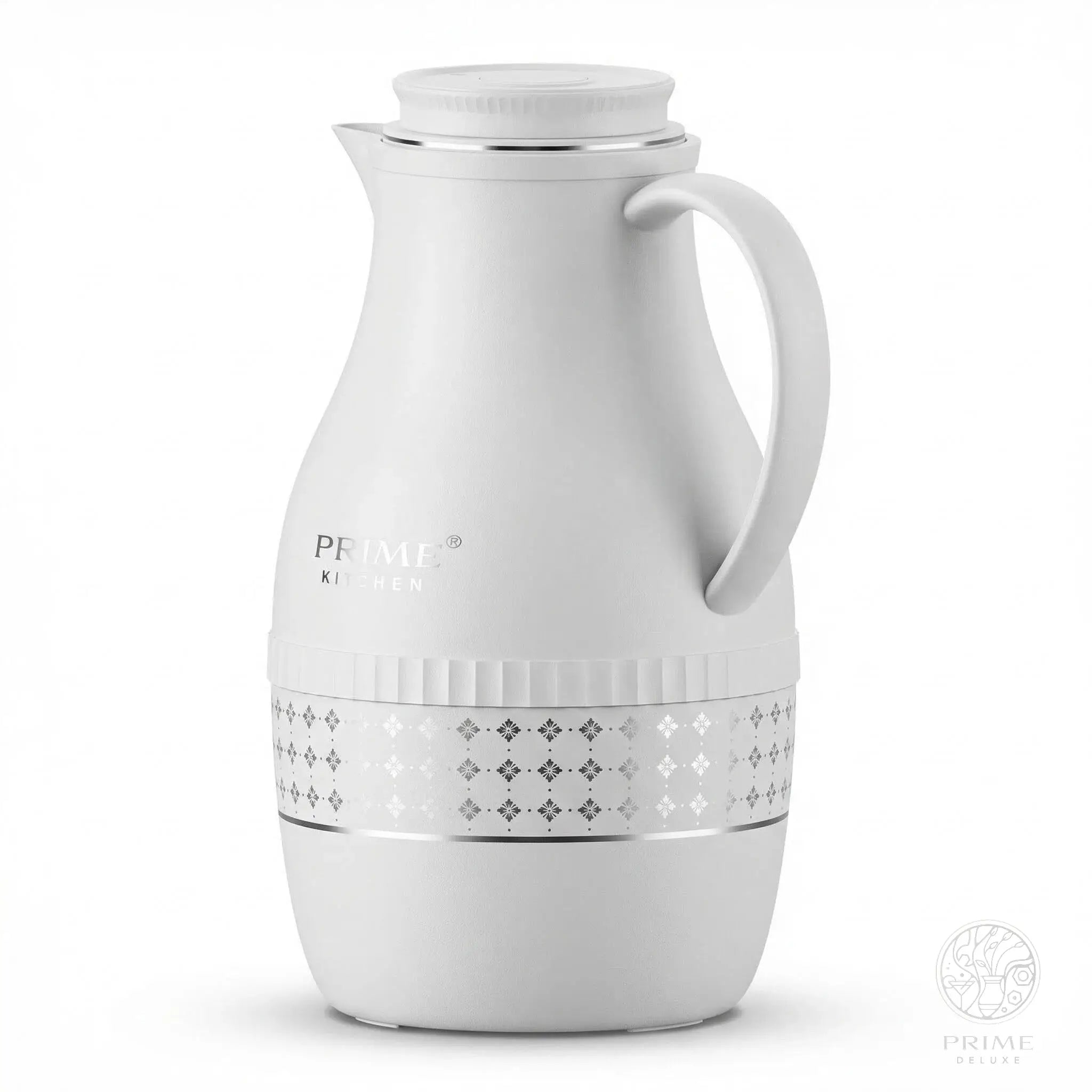 Prime Kitchen Premium Thermo Teekanne 2L – Teefilter für losen Tee, 12h heiß & 24h kalt Prime Deluxe GmbH