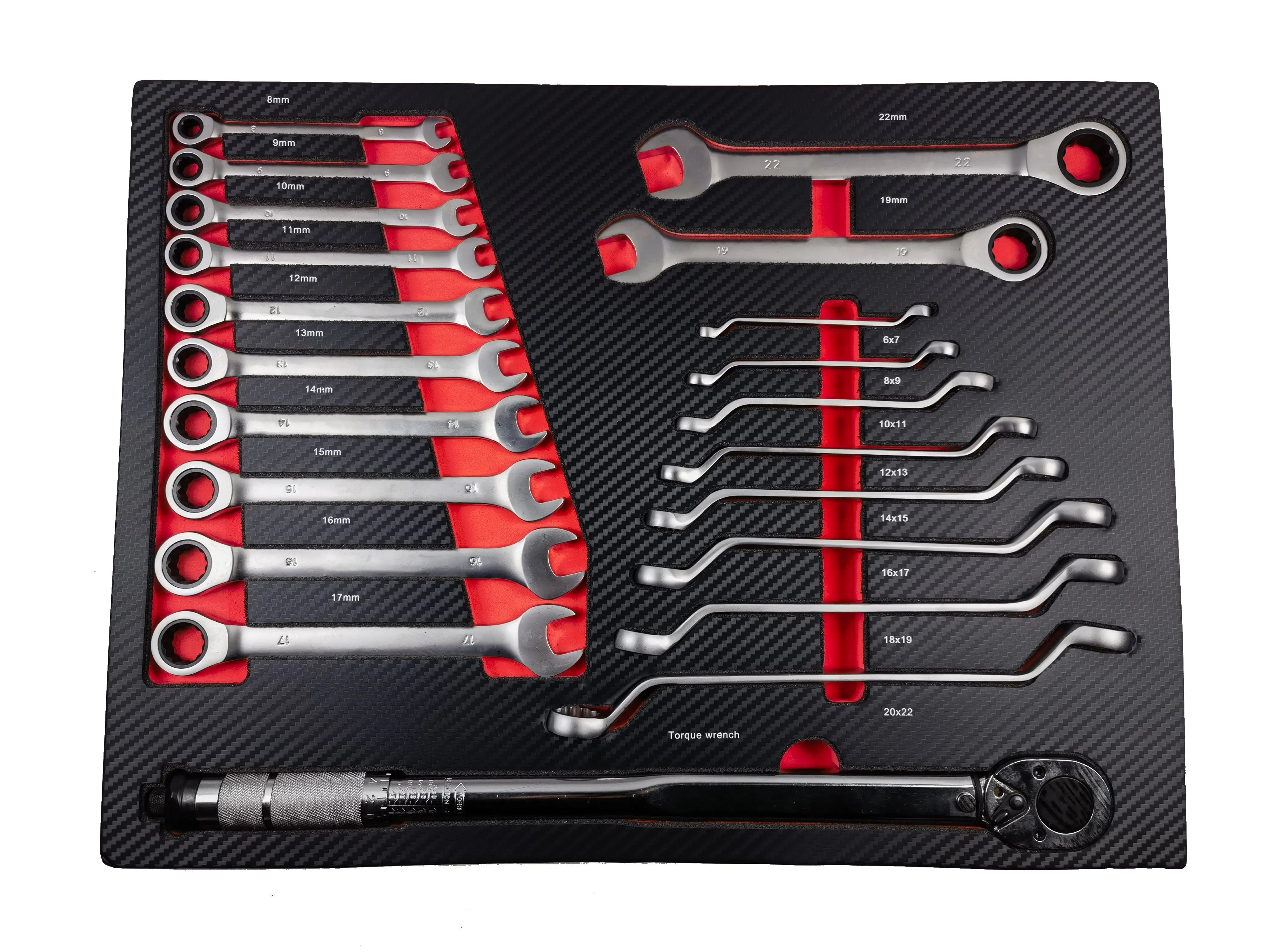 PRIME TOOLS Werkzeugwagen mit 262 Teilen – Profi Werkstattwagen mit 7 Schubladen & Rollen Prime Deluxe GmbH