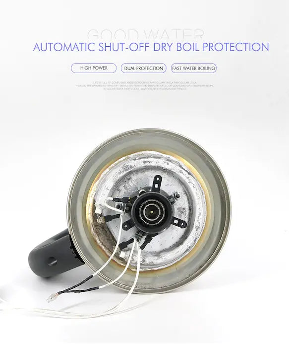 Wasserkocher Edelstahl 2,0 Liter Elektrischer Wasserkocher