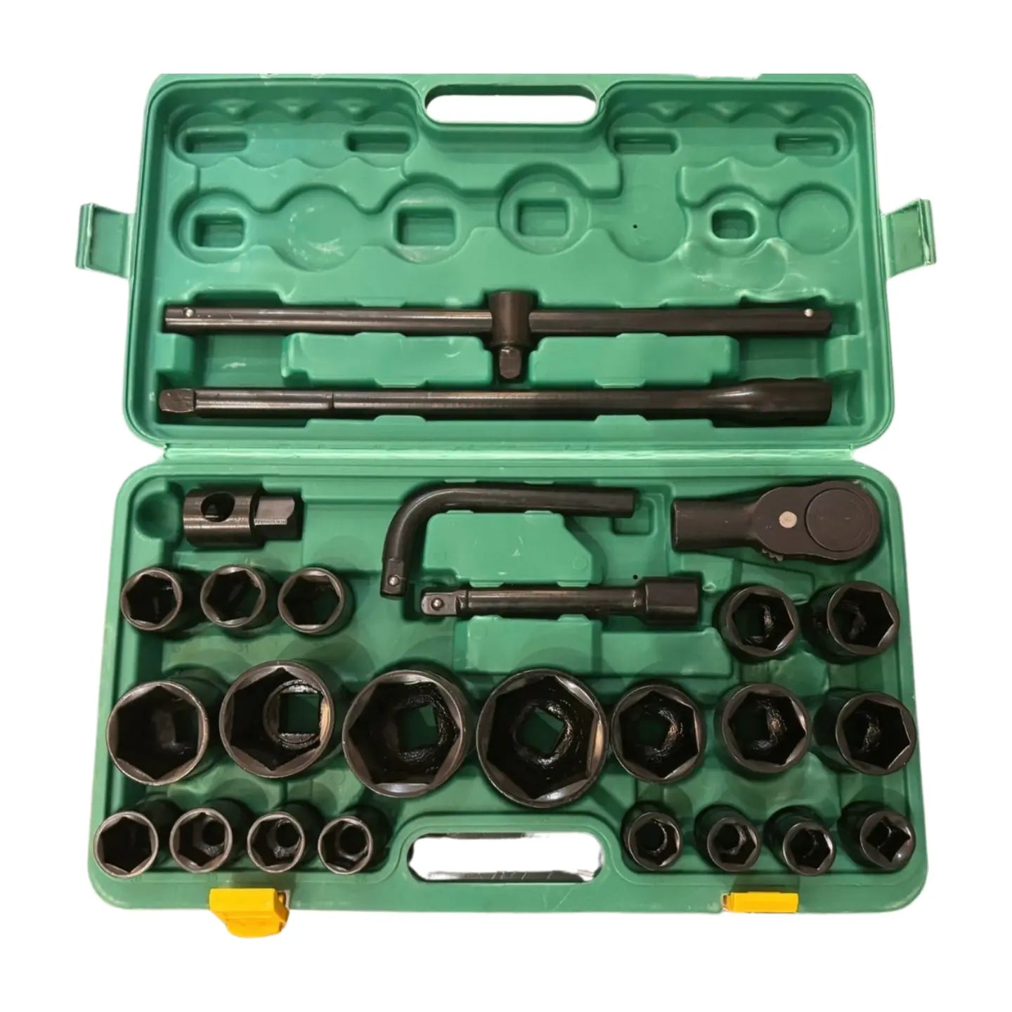 Steckschlüsselsatz 3/4 Zoll – 21-teilig im robusten Koffer | Profi Nusskasten für Werkstatt & Heimwerker