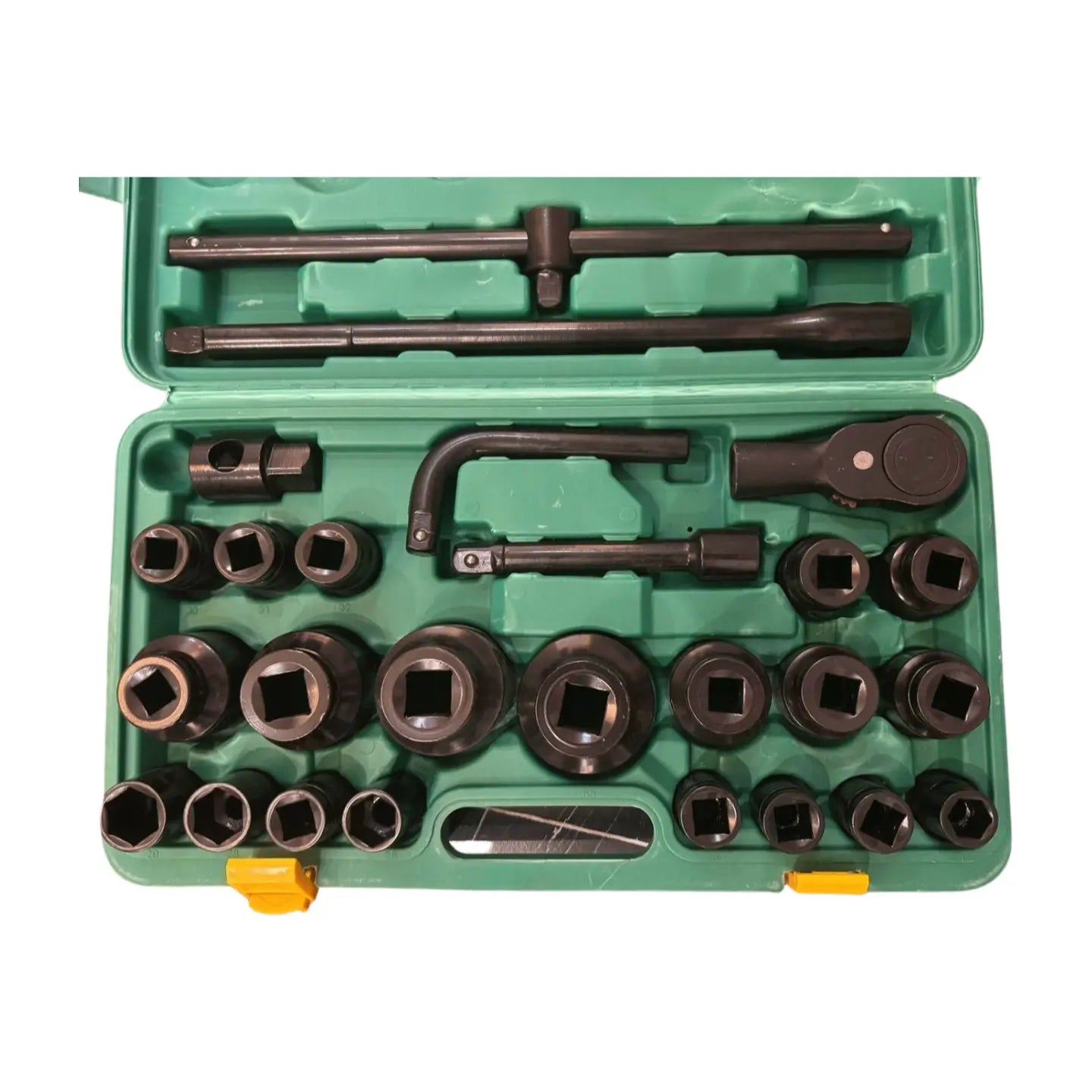 Steckschlüsselsatz 3/4 Zoll – 21-teilig im robusten Koffer | Profi Nusskasten für Werkstatt & Heimwerker