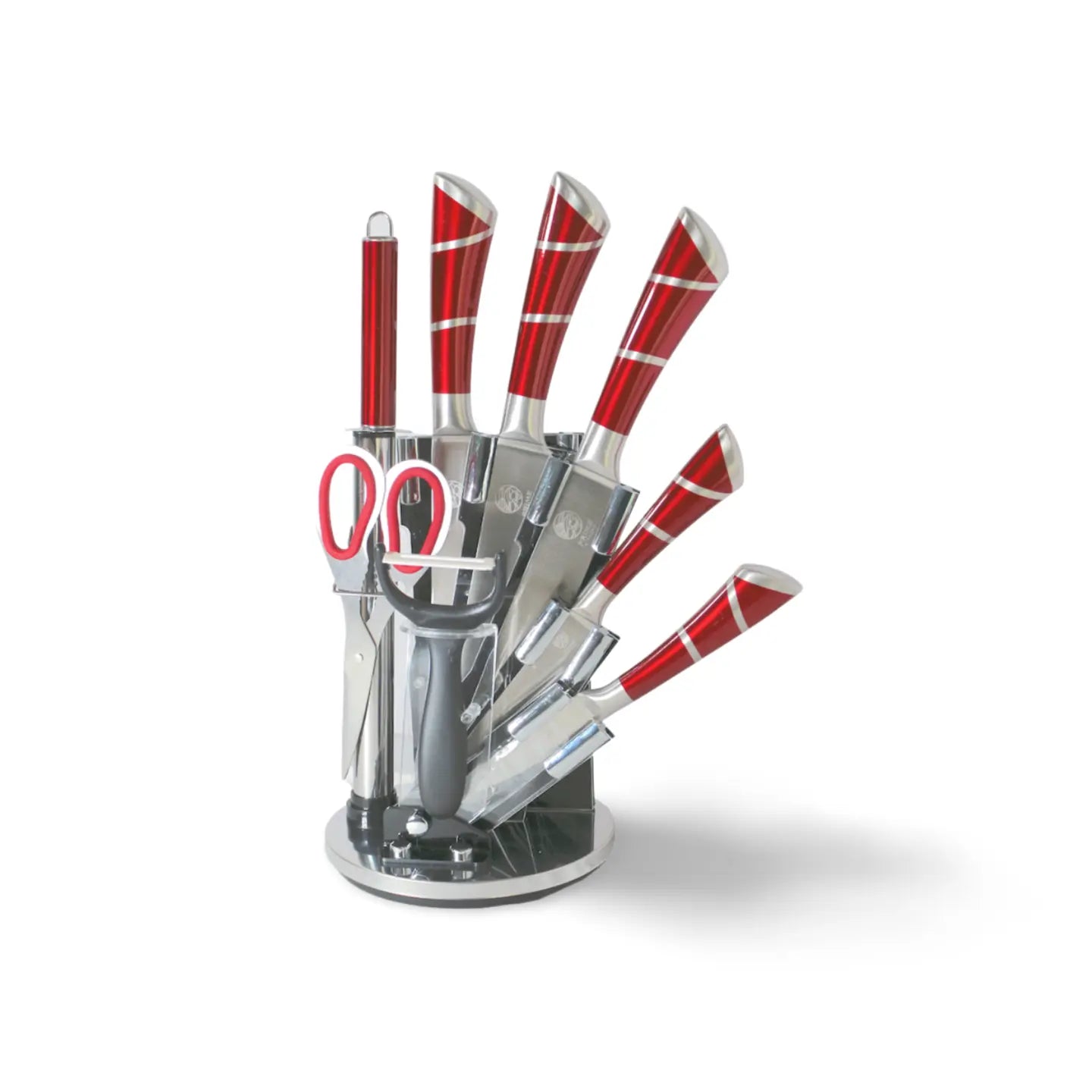 Prime Kitchen Edelstahl Küchenmesser Set Profi Messer