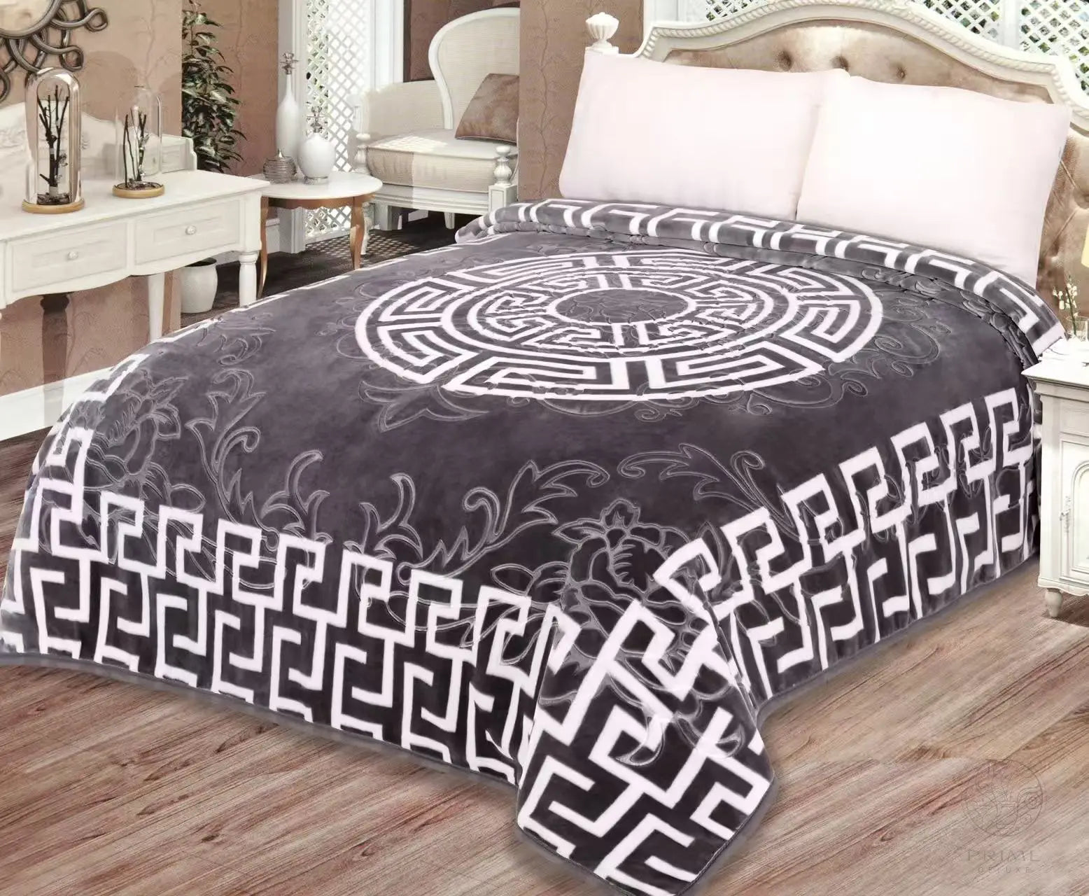 Prime Homely Premium XXL Kuscheldecke 200x240 cm – 4 kg schwere Luxus-Wohndecke aus Flanell | Extra weich & warm | Sofa- und Bettdecke Prime Deluxe GmbH