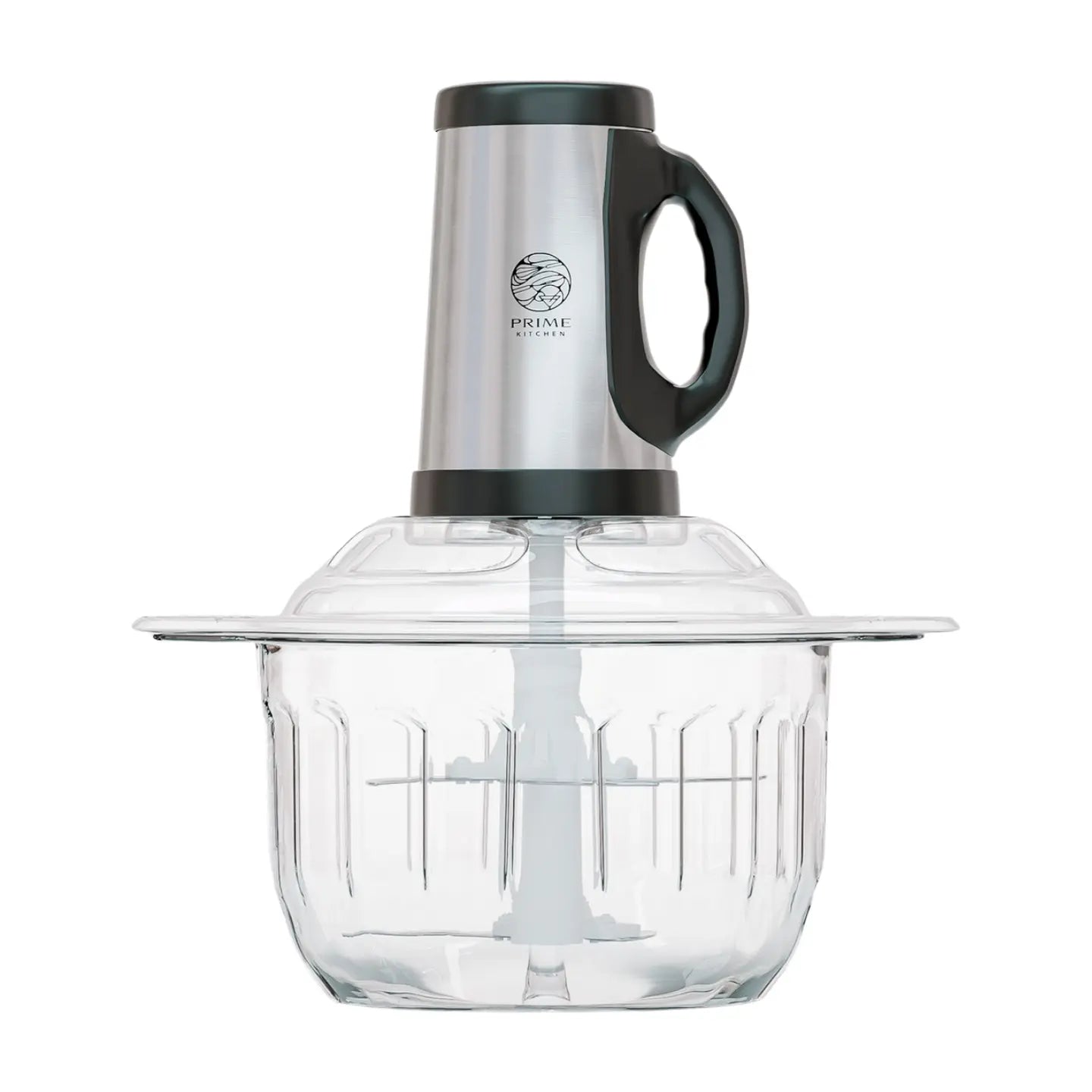 Prime Kitchen Elektrischer Zerkleinerer – 2L, 3L, 5L Glasbehälter – Edelstahlklingen & 3 Stufen für Gemüse, Fleisch, Nüsse & Eis Prime Deluxe GmbH