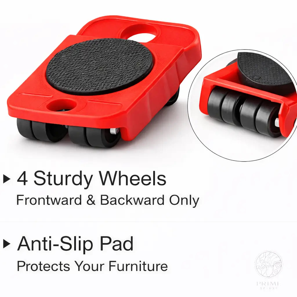 Moving Helpers Transportroller Set – Umzugshelfer mit Möbelheber bis 150 kg Prime Deluxe GmbH
