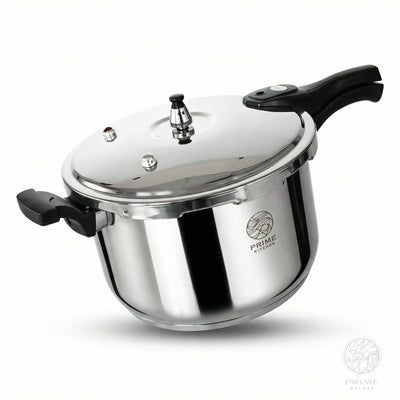 Prime Kitchen Schnellkochtopf aus Edelstahl – 5L–13L | Induktion & Gas geeignet Prime Deluxe GmbH